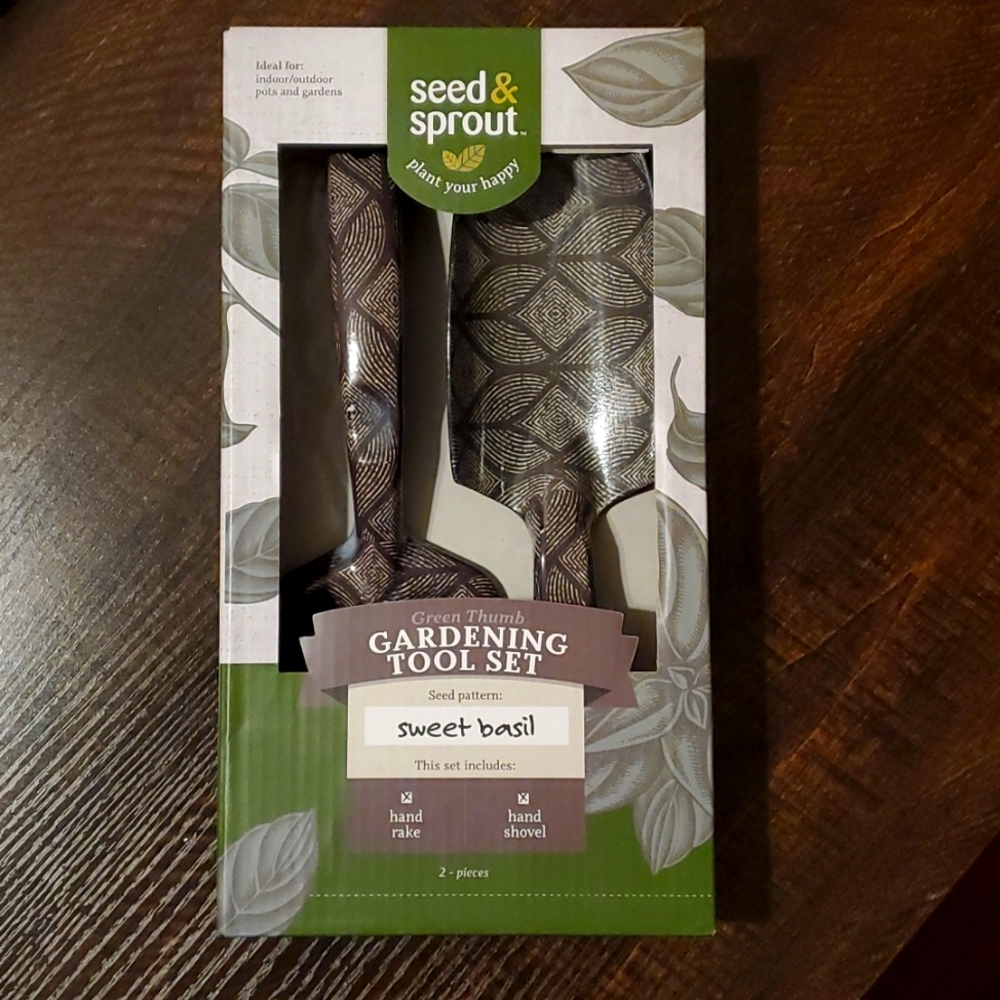 Seed and Sprout gardening set